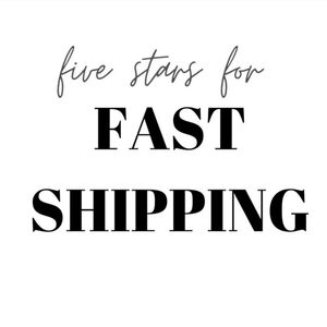 Fast Shipping!!!